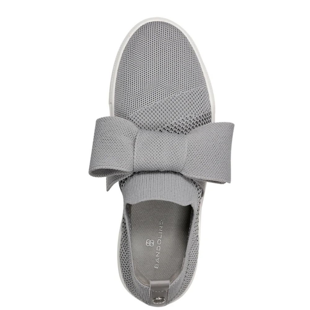 Bandolino Women's Bryce Bow Knit Slip On Sneakers~Sz. 9~New W/O box MACYS $79 - Picture 3 of 5